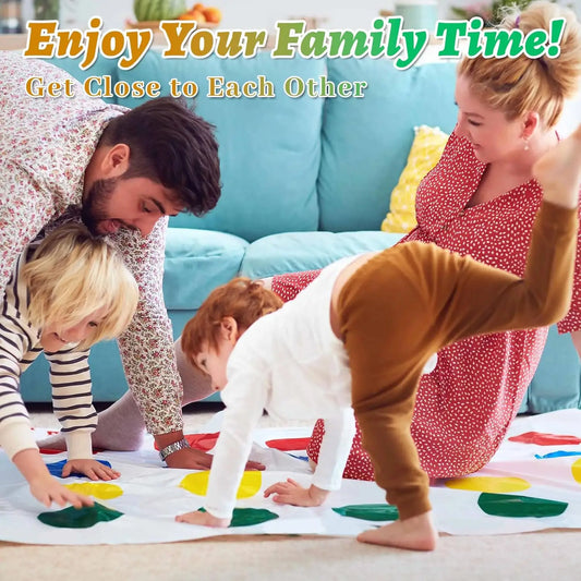 Twister Game – Funny Family Balance Mat with Spinner, Perfect for Kids & Birthday Parties