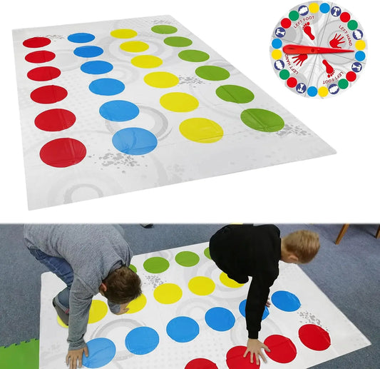 Twister Game – Funny Family Balance Mat with Spinner, Perfect for Kids & Birthday Parties